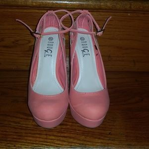 Rogue Shoes - Coral high heels Rogue Shoes - Coral high heels